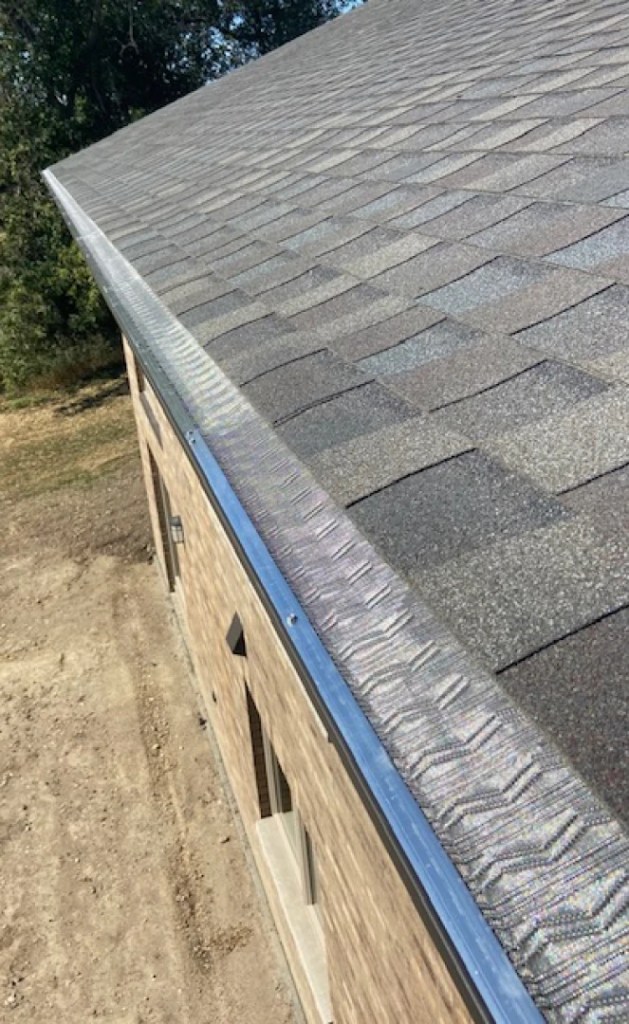 gutter with leaf guard